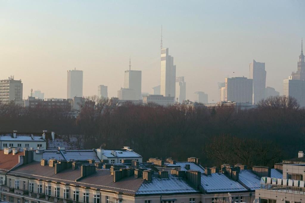 Wawaview! Studio With An Amazing View! Powisle. Warszawa Exteriör bild